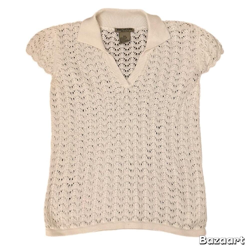 Y2k crochet top